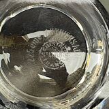 Cendrier en cristal gravé de Saint-Louis édition du 225ᵉ anniversaire, 1992