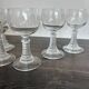 Set of 6 vintage Alsace wine glasses - Vines & Roses