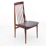 Suite of 6 rosewood bar chairs from Rio