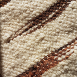 Vintage wool atisanal carpet