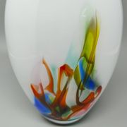 Vase des années 1970 fabriqué à la main à Murano