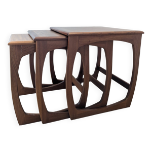 tables gigognes vintage - teck