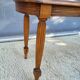 Louis XVI style piano bench in wood and cane