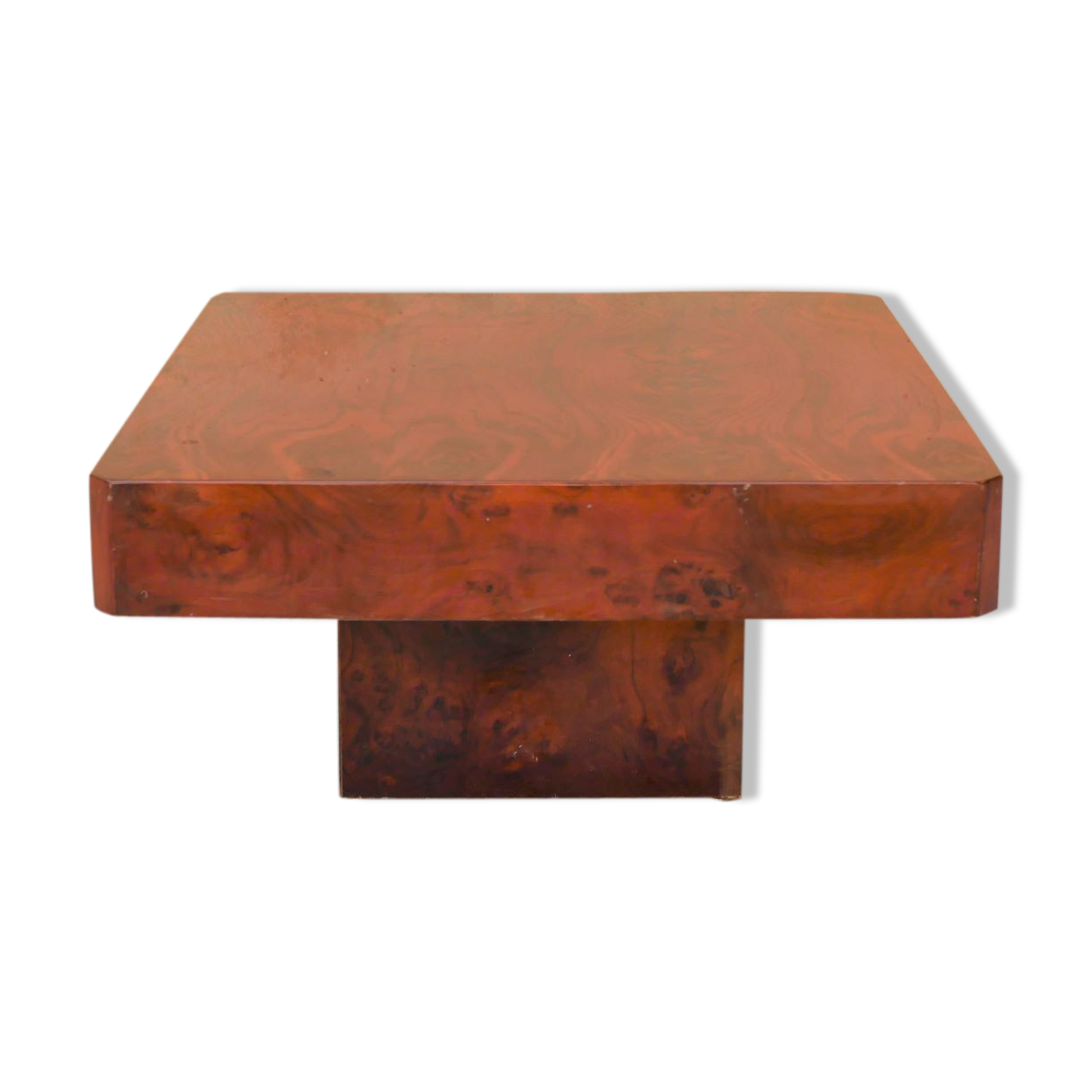 Table basse vintage en palissandre