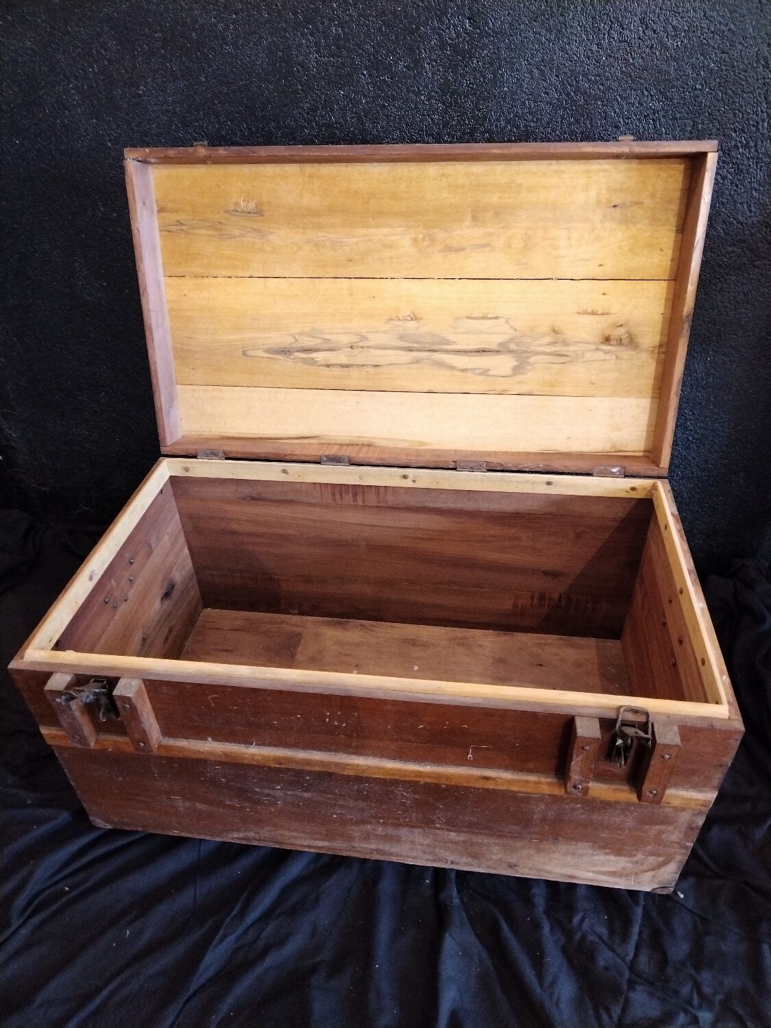 Wooden trunk early twentieth century