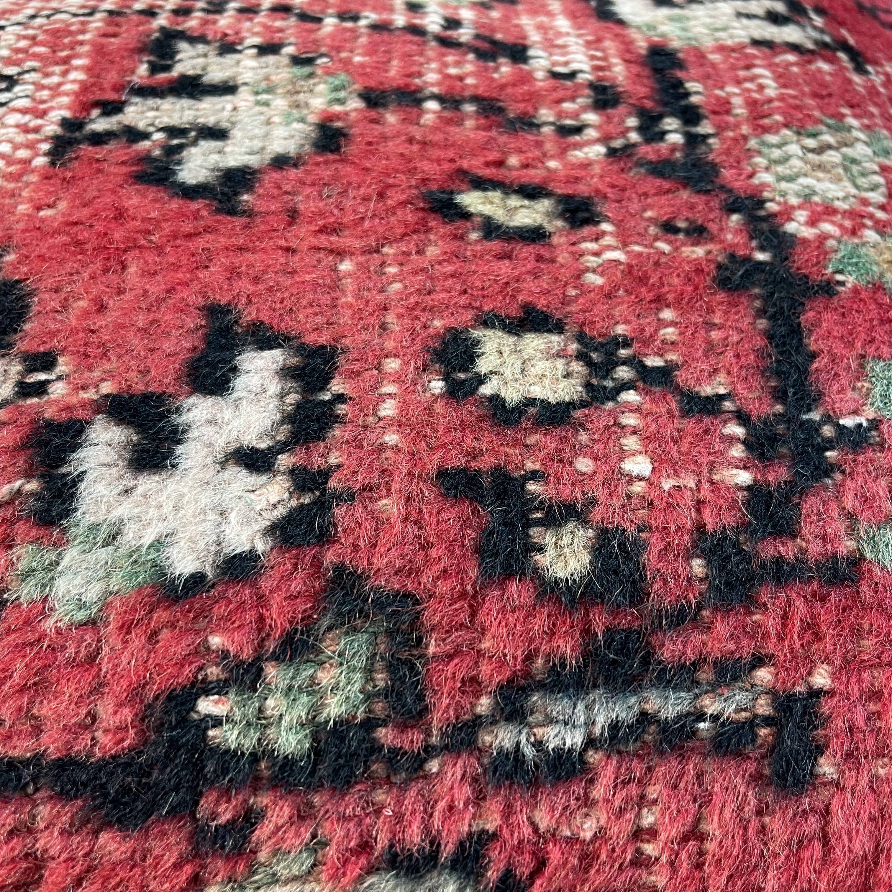 Vintage turkish handmade cushion cover , 30 x 50 cm