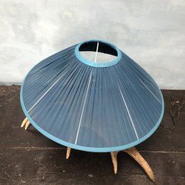 Elk horn foot lamp and silk day offal