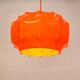 Space age cocoon pendant lamp*** Ilka Plast Waldrode *** German design