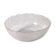 Salad Bowl Fleur, Vintage Decorative Clear Large Fruit Glass Bowl / Arcoroc