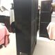 Black laqué Chinese wardrobe