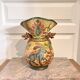 Vase carafe jug baluster ceramic terracotta italy montopoli elephant