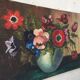 Oil painting flowers 61 x 39 cm