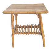 Table d'appoint en osier