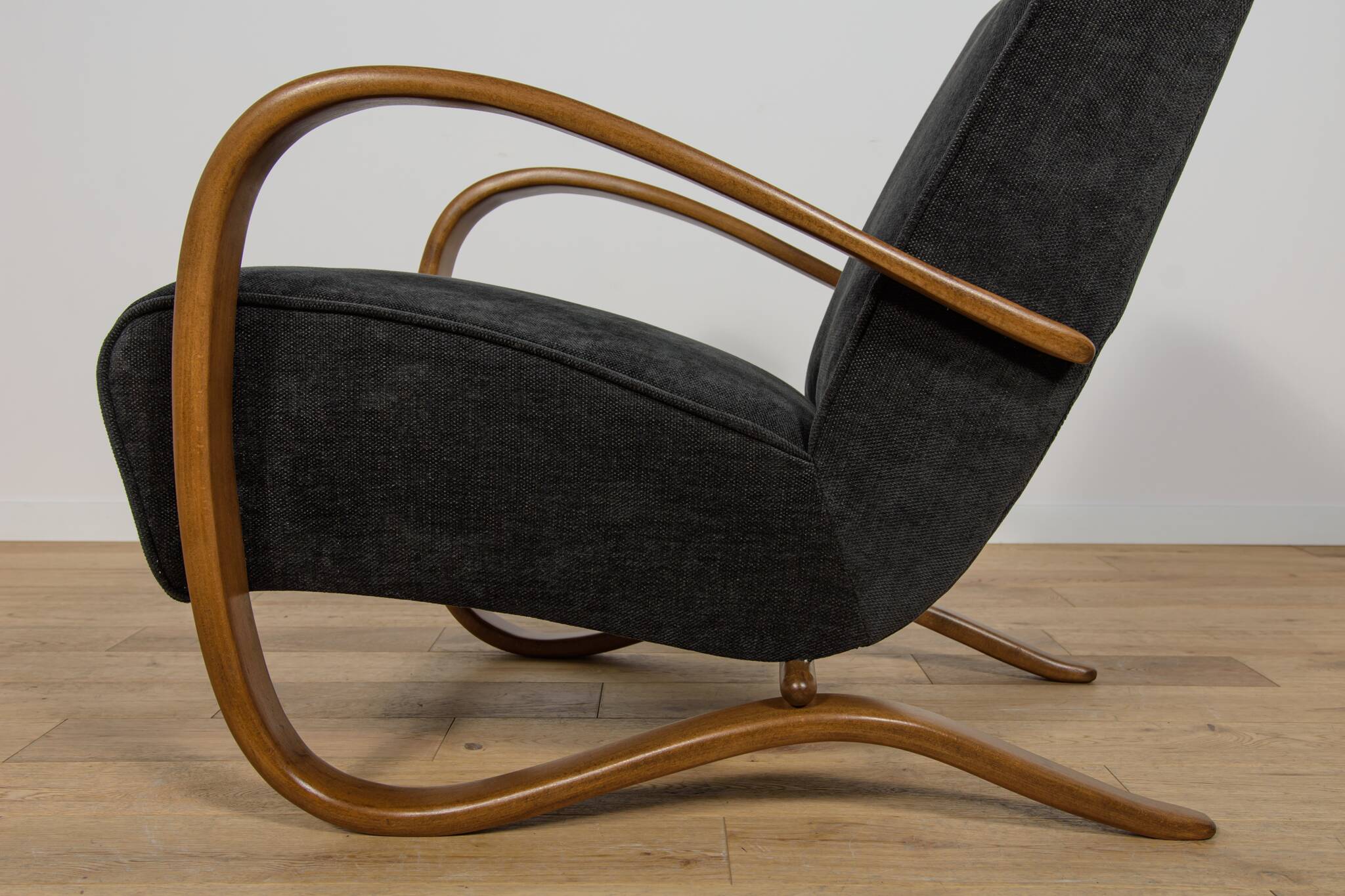 Model H-269 Lounge Chairs by Jindřich Halabala for UP Závody, 1930s,