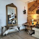 Louis Philippe mirror 151 x 84 cm pediment