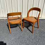 Pair of chairs "Gondola" by Baumann