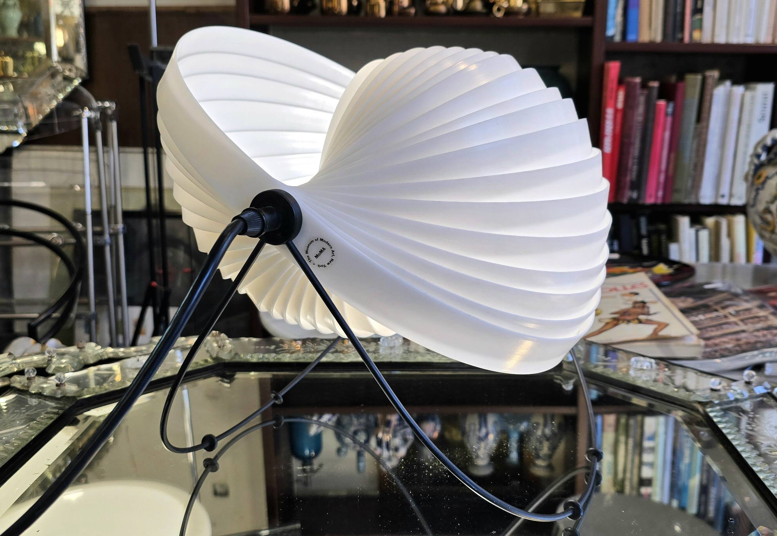 Table lamp Maurício Klabin Eclipse Collection Moma 1982 - signed MOMA NYC