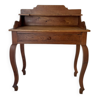 Oak desk in Louis XV style