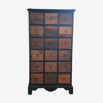 Furniture has black drawer