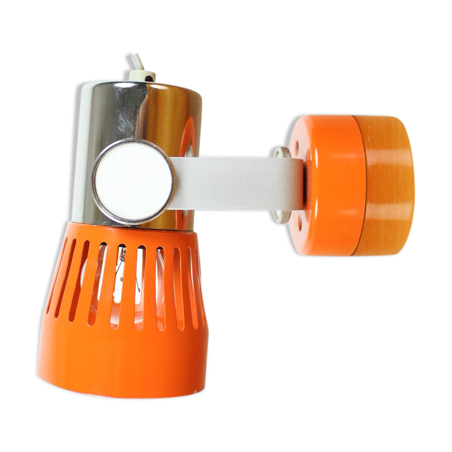 Mid-century wall lamp designed by Pavel Grus, 1970's.