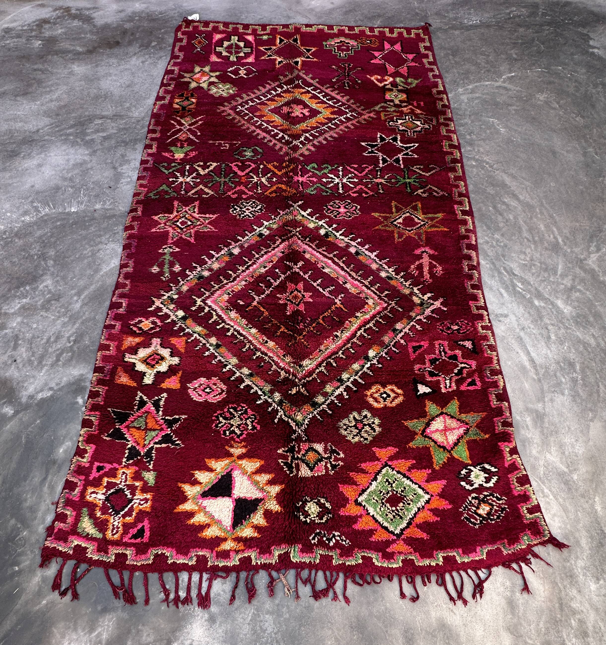 Moroccan carpet - 217 x 391 cm