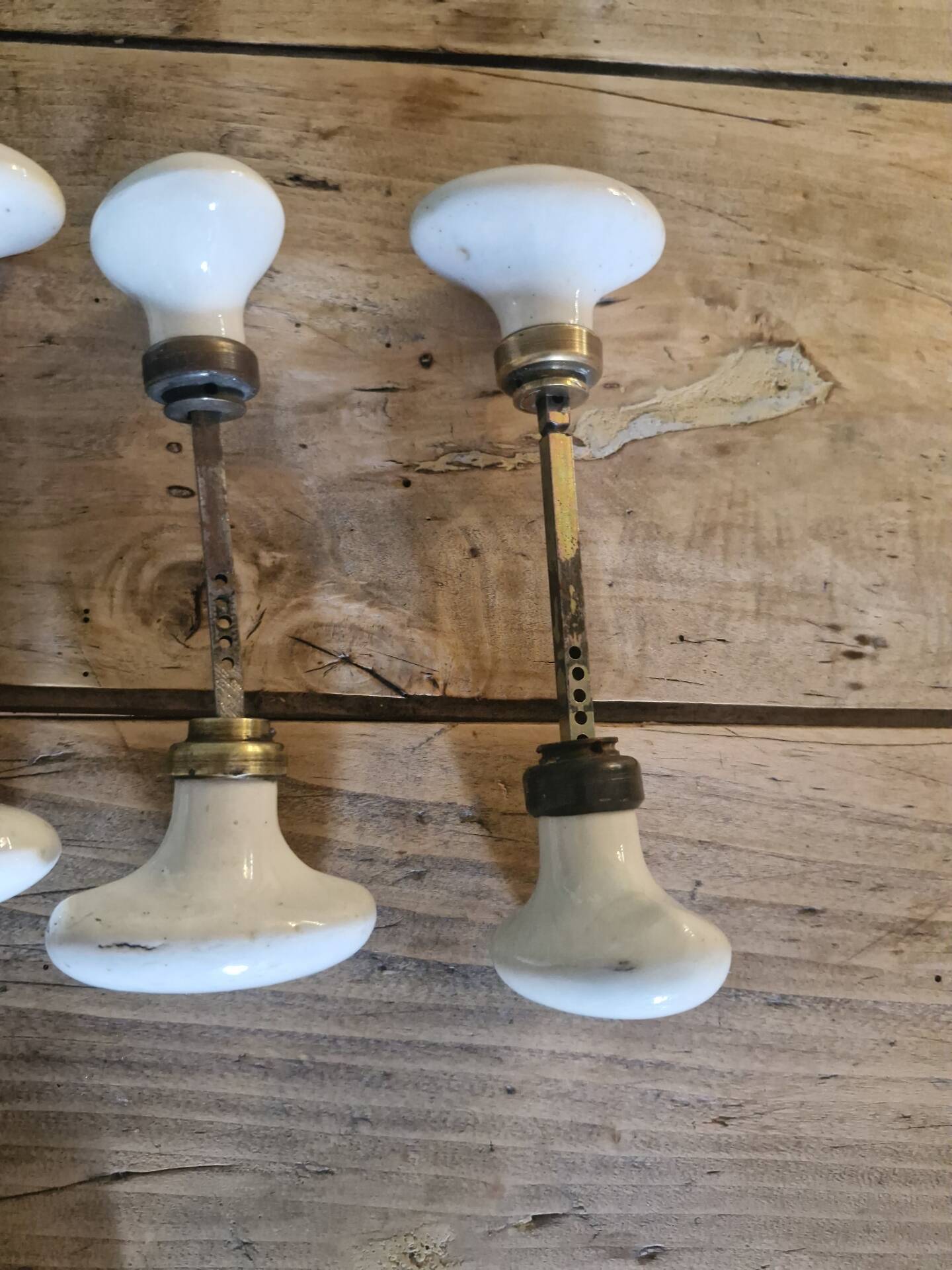 Lot of 9 ceramic handles