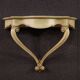 Lacquered and painted Italian console
