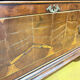 19th century Georgian style commode in end-grain wood marquetry.
