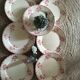 Flat plates Digoin Sarreguemines model "Margot"