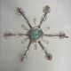 Rezzonico Lustre In Murano Colored Glass, 6 Arms of Light