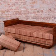 Art Deco Walnut Sofa by J. Halabala for Up Zavody, Czech, 1930s