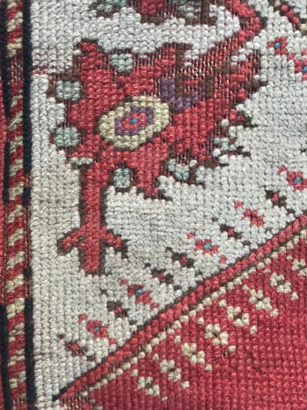 Former 18th century Turkish carpet 150 X 100 CM hand made