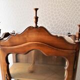 Cherrywood and glass display case