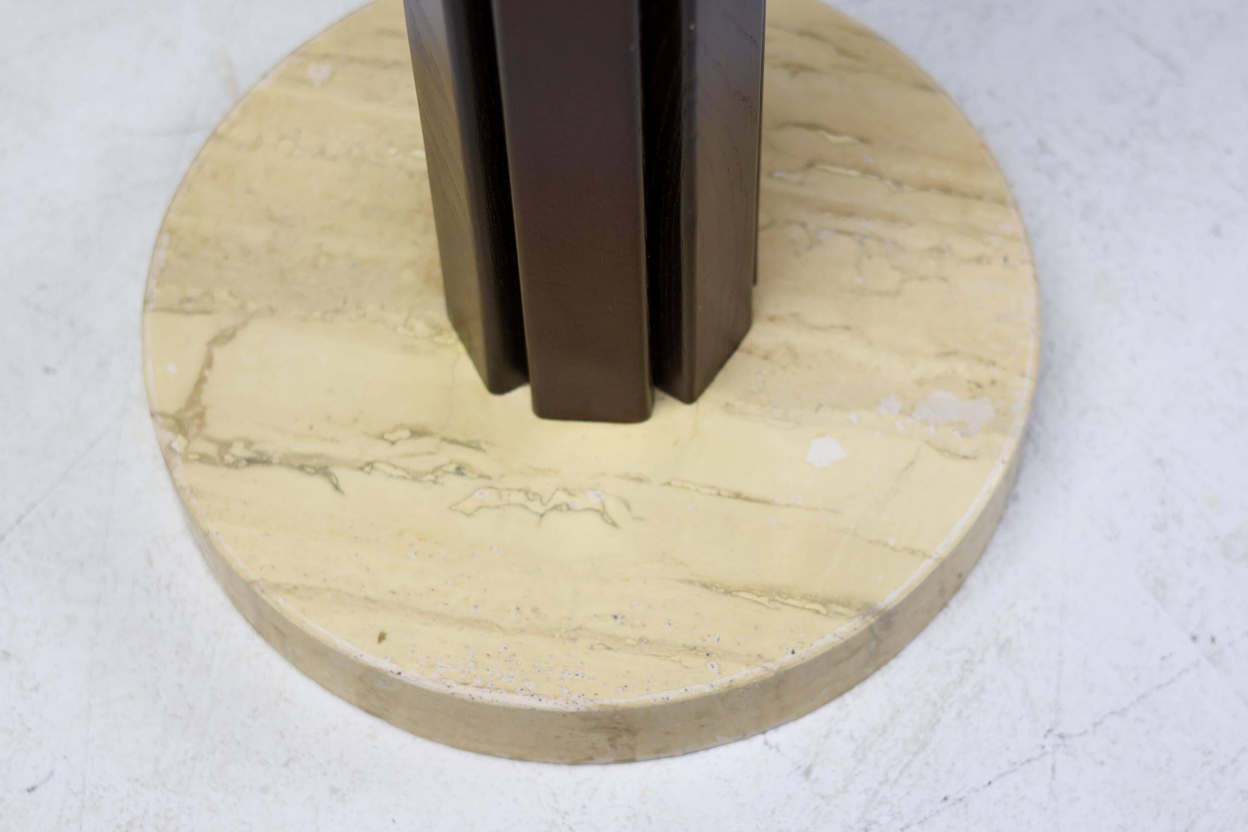 Pair of coat racks in plywood by Carlo Cerbaro for Porada