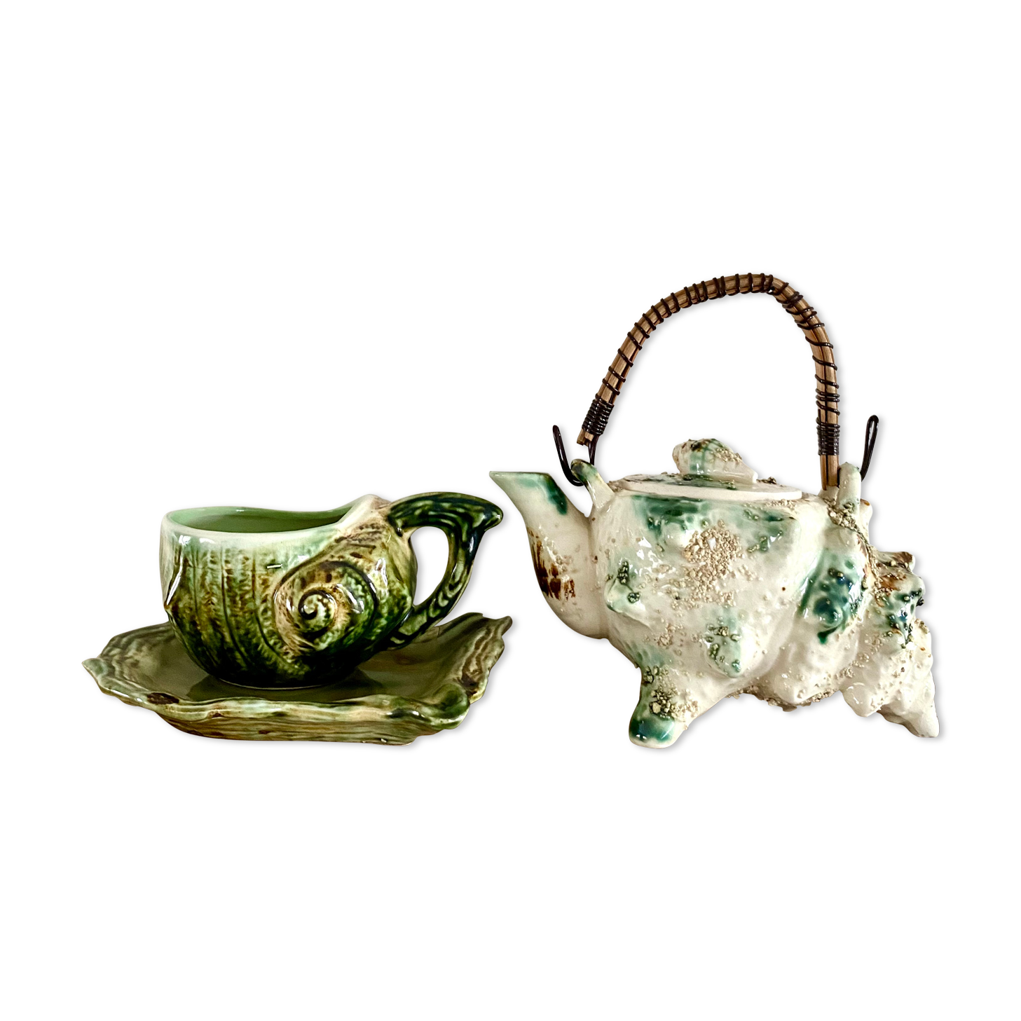 Teapot and slurry cup