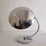 Lamp of the 70s in chrome metal.