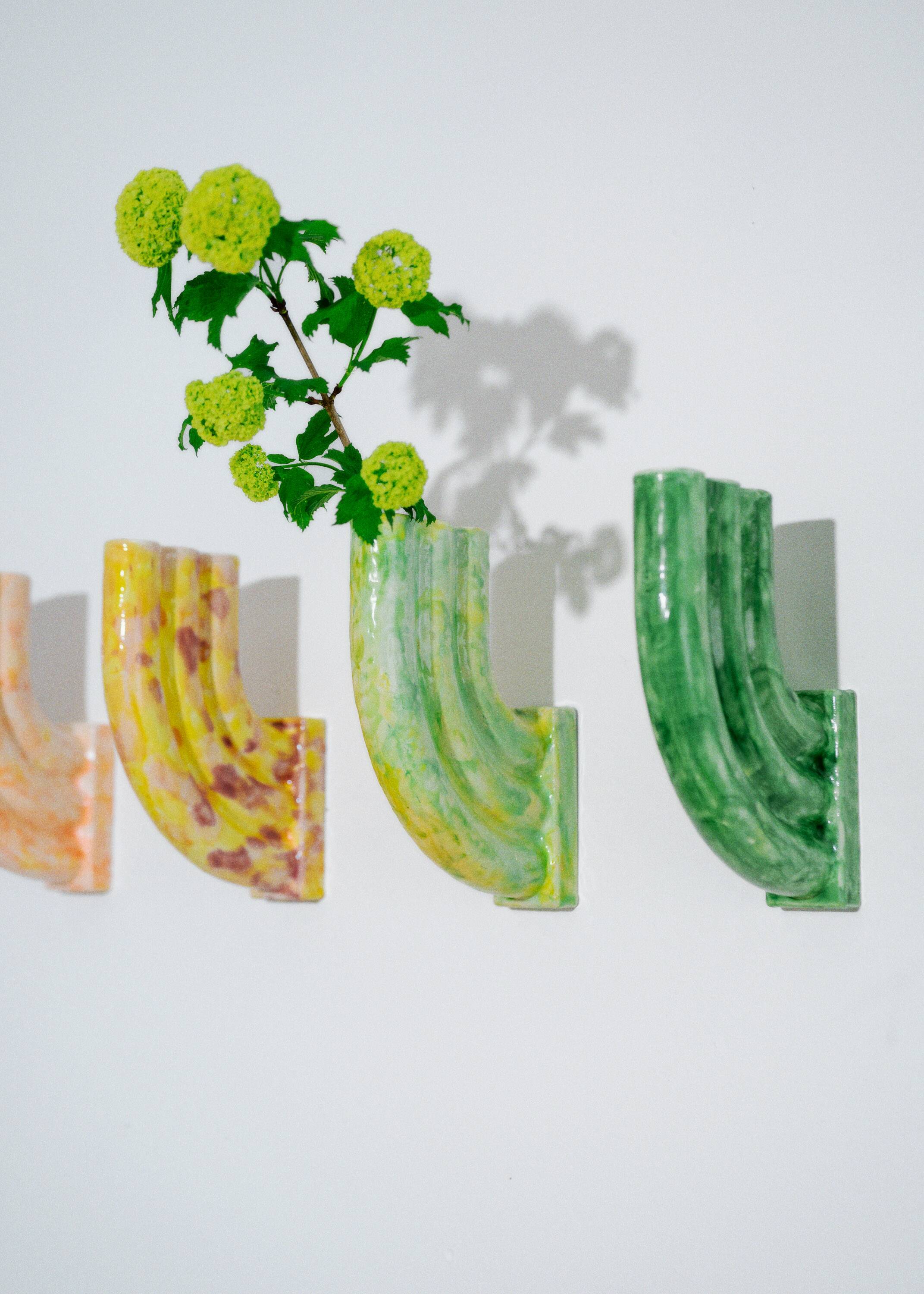 “In Alto Colori” wall vase