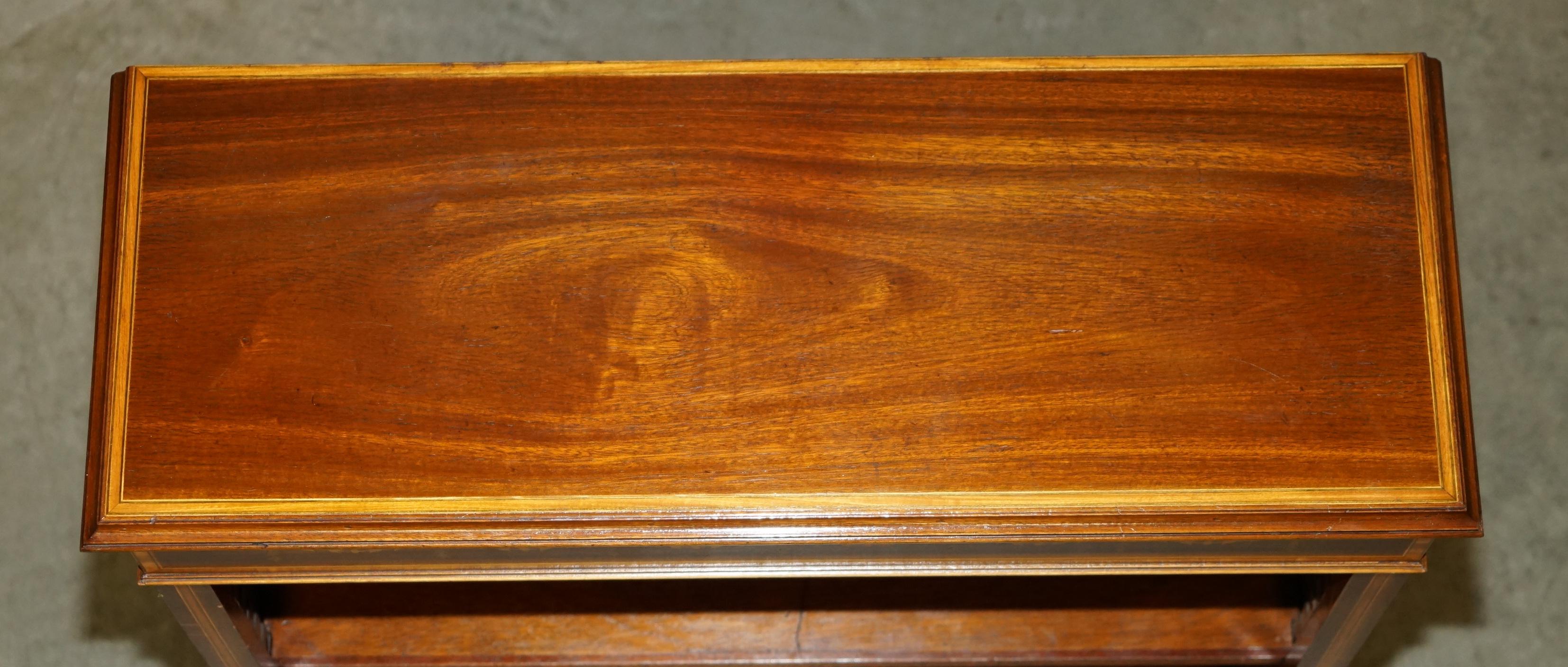 Open dwarf library Sheraton Revival Brights of Nettlebed