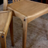 Pair of restored bistrot Stella chairs