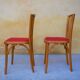 Pair of vintage bistro chairs