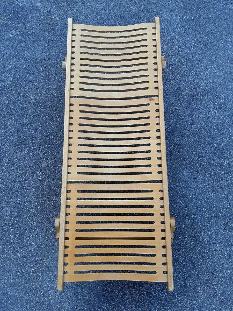 Small Rex daybed in wood by Niko Kralj for Stol Kamnik, 1976