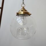 Suspension en verre soufflée