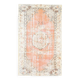 4x7 Salmon & Cream Classic Vintage Area Rug, 134x220Cm