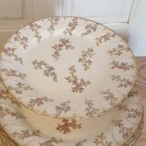 9 Louis XV plates from Sarreguemines