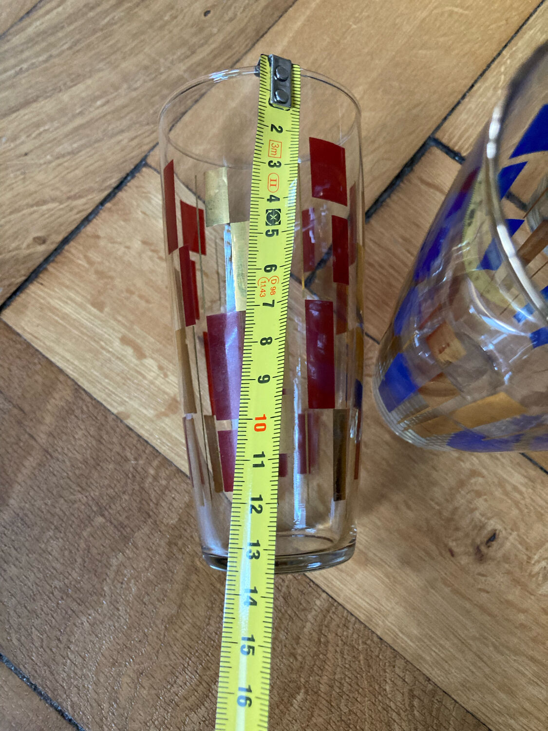Verres à orangeade vintage 60s
