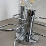 Beautiful 5-light sciolari ceiling light sconces by leola leuchten germany 1970s