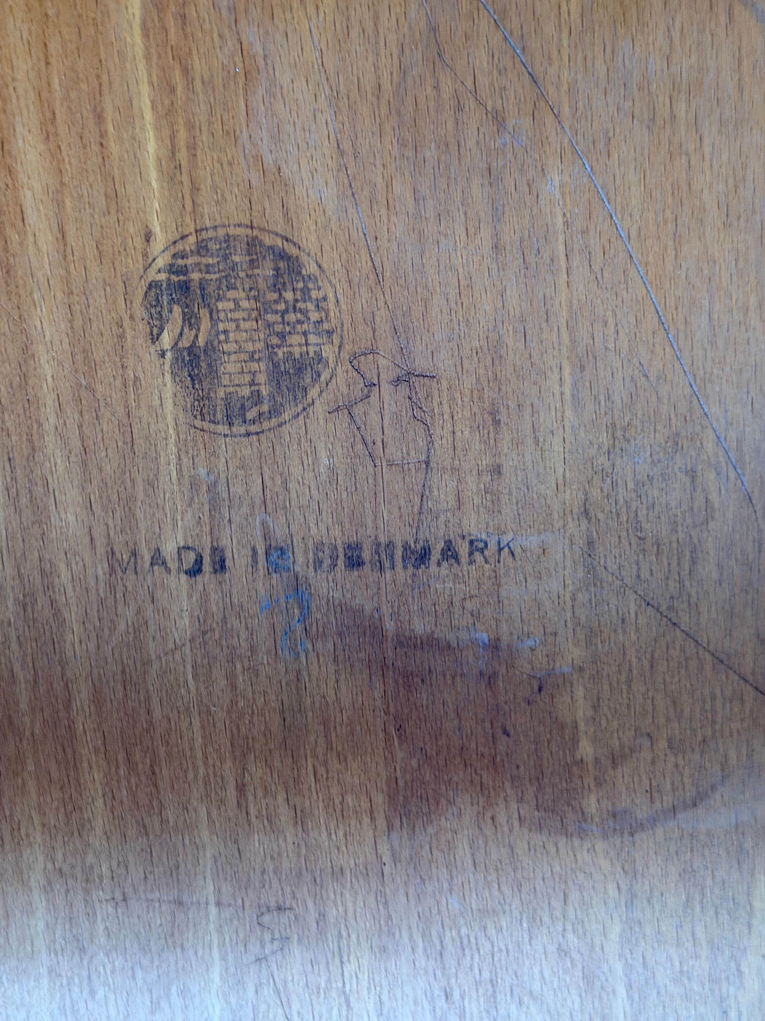 Danish vintage chairs by Borge Mogensen in teak.