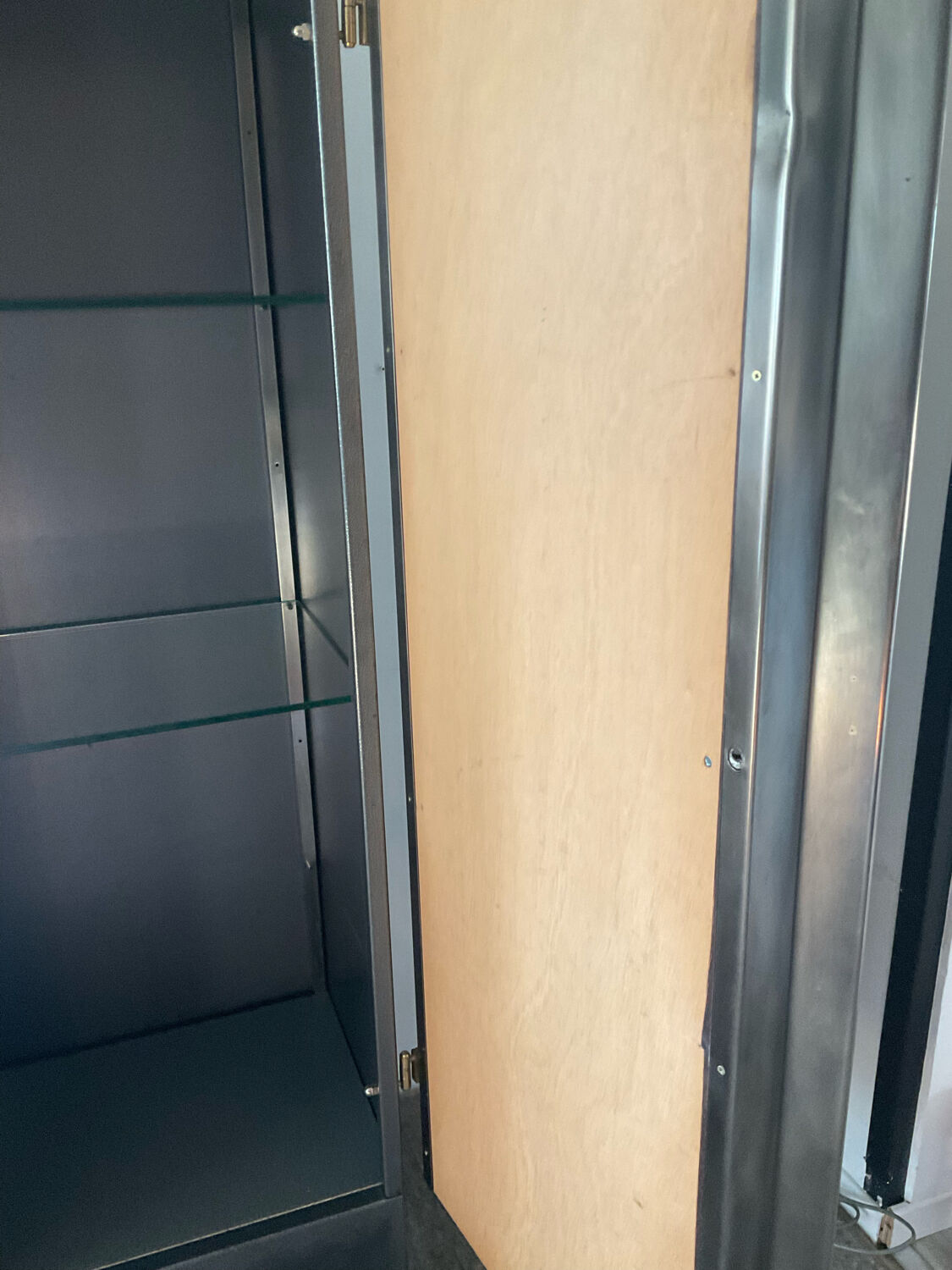 Vintage metal cabinet 80s