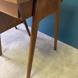 Desk 4 drawers with vintage fins