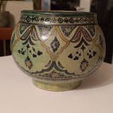 Ceramic pot from Safi, Morocco, circa 1920.